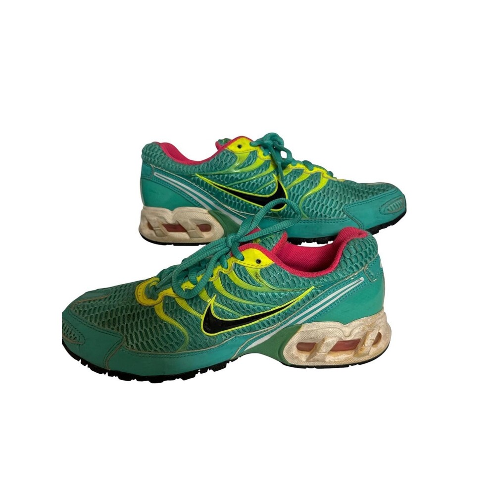 Nike Air Max Torch 4 Women’s 8 Teal Yellow Pink Retro Running Shoes